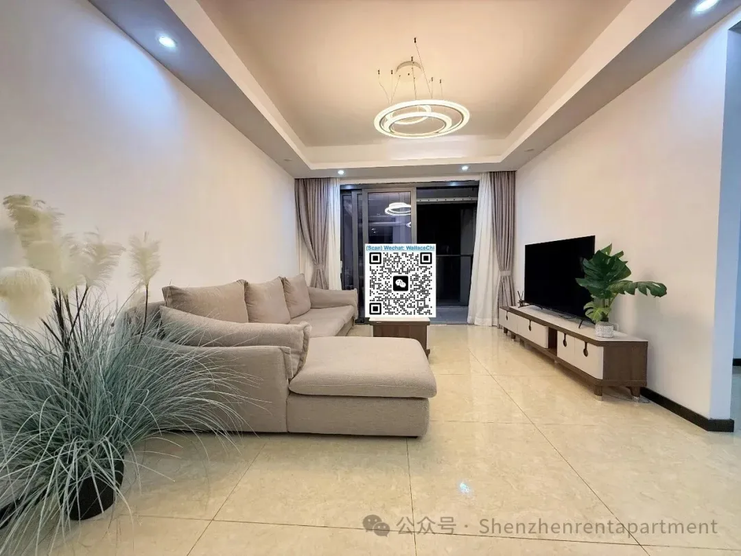 Shekou Impression | 103㎡ 3BR 2BA | Furnished | ¥13,500/Mth