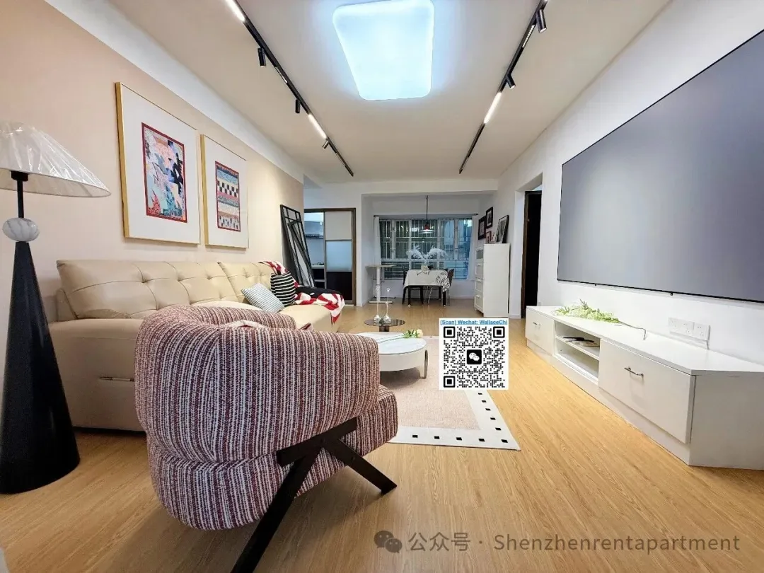 Photo 3 of Shuiwan MTR | 77㎡ 2BR 1BA | Renovated | Furnished | ¥8,000/Mth
