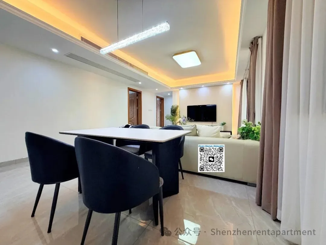 Photo 3 of Shekou Impression | 126㎡ 4BR 2BA | Renovated | Furnished | ¥14,000/Mth