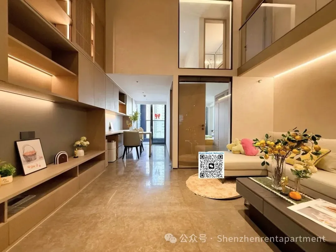 Photo 2 of Nanyou West MTR,Line 9 | 71㎡ loft style 3Bed 3Bath | Brand New | ¥12,500/Mth