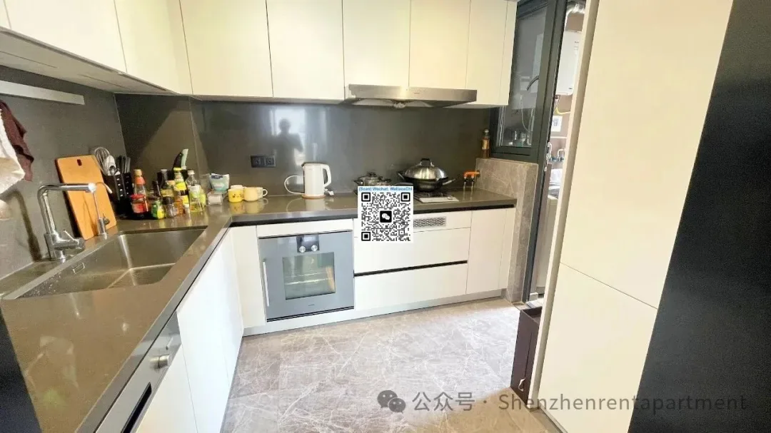 Photo 2 of Qianhai | Railway Park MTR Line5 | 120㎡ 3BR | Furnished | 16,000/Mth