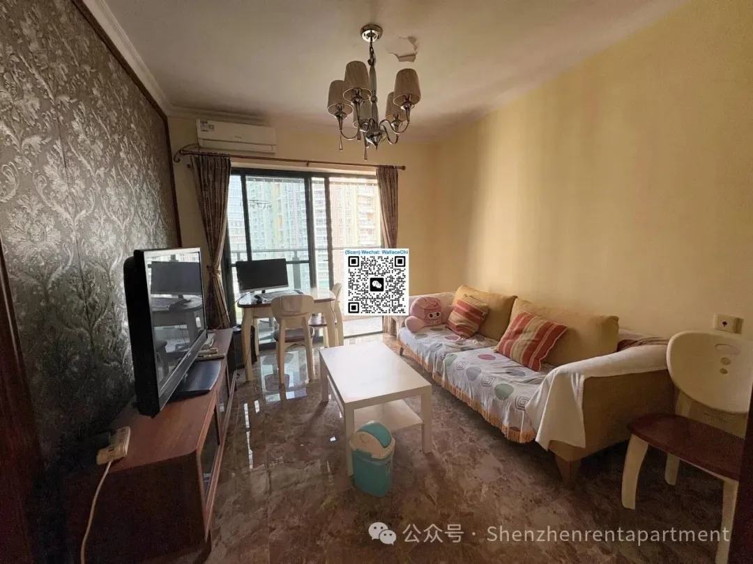Sihai MTR,Line12 | 68㎡ 2BR 1BA | Furnished | ¥7,500/Mth — main photo