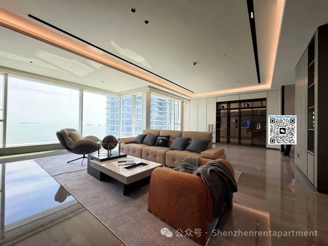 Shekou | The One 新玺 | 399㎡ 4BR 3BA  | Brand New | Seaview | ¥6,8000/Mth