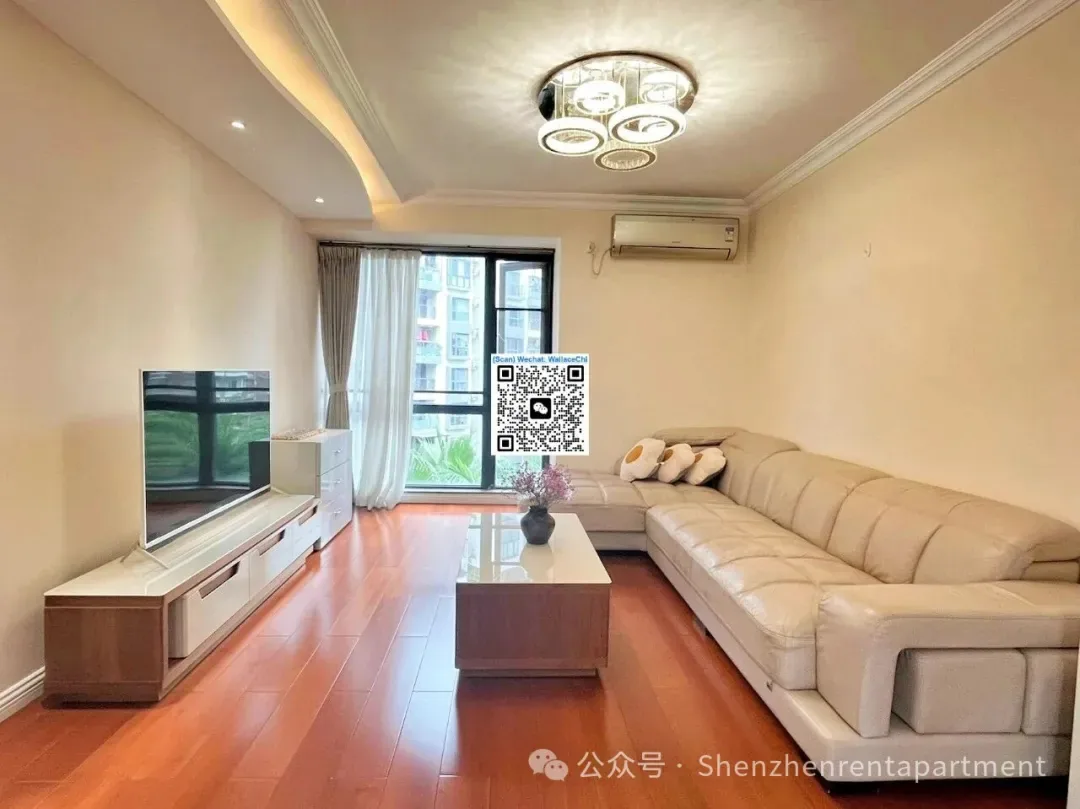 Sihai MTR,Line12 | 96㎡ 3BR 1BA | Furnished | ¥13,000/Mth — main photo