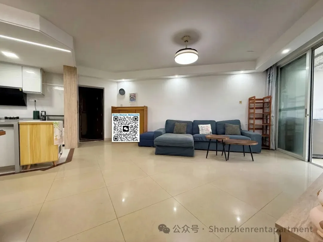 Photo 2 of Shuiwan MTR |104㎡ 3BR 2BA | Furnished | ¥9,500 /Mth