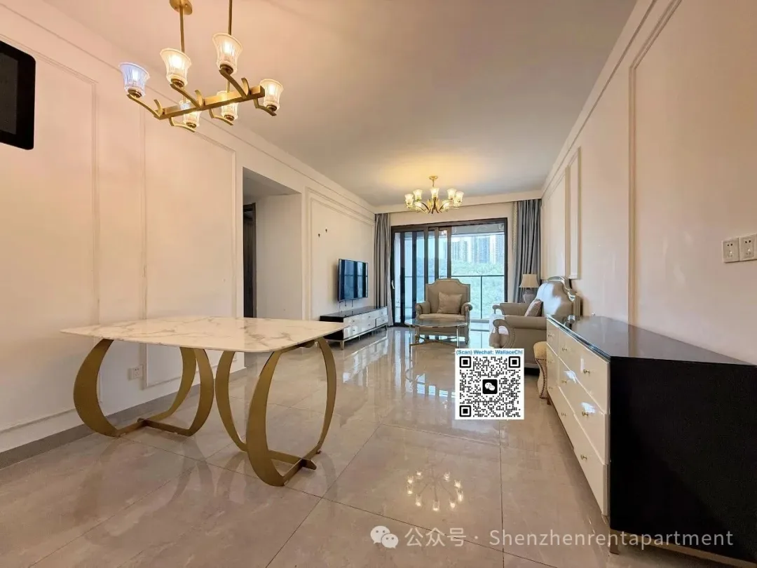 Shekou Impression | 103㎡ 3BR 2BA | Furnished | ¥13,500/Mth