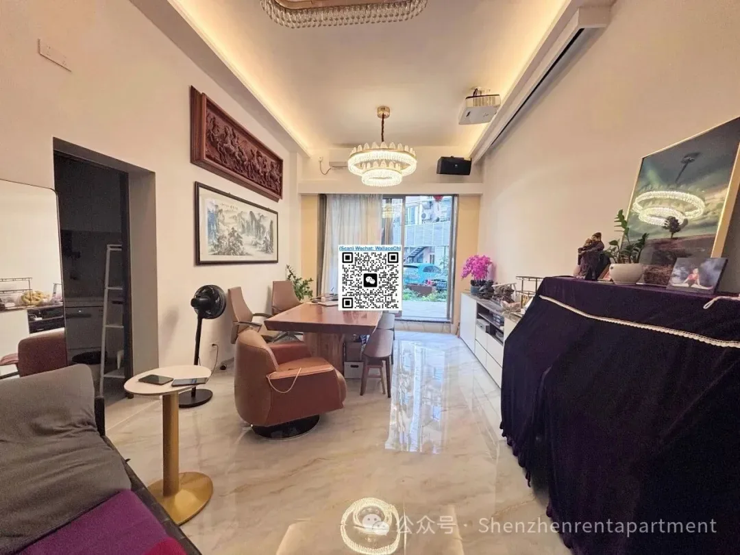 Photo 5 of Haibin Garden | 109㎡ 3BR | Ground floor | Garden | Furnished | ¥16,000/Mth