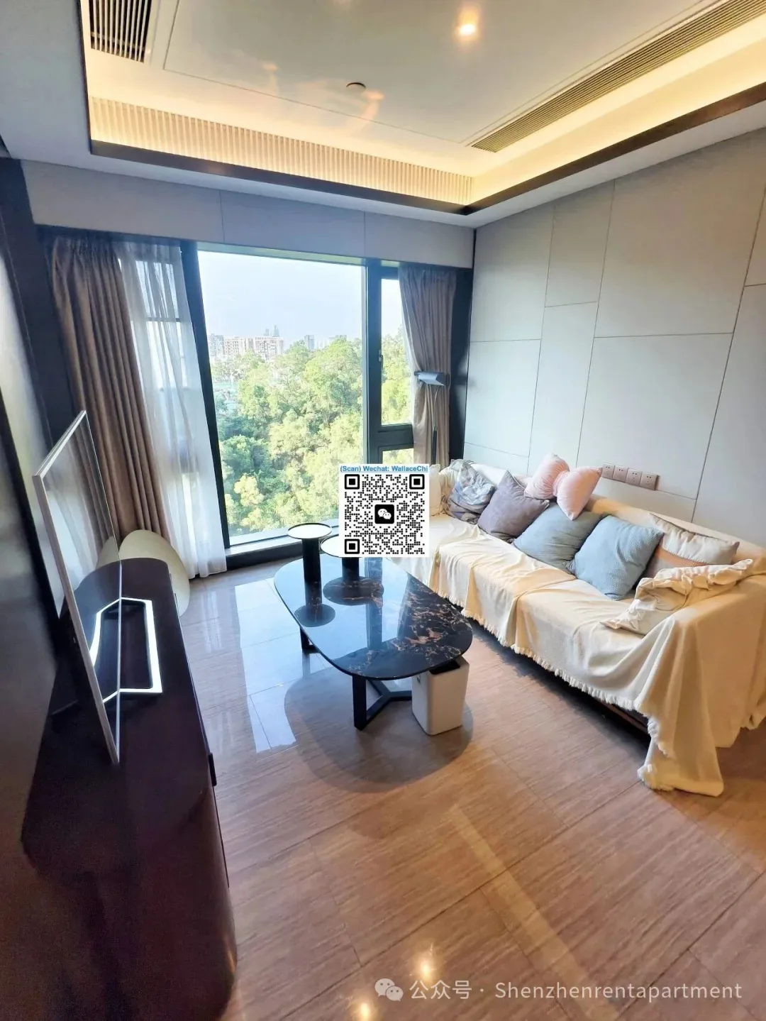 Ocean One | 92㎡ | 2BR 1BA | Furnished | ¥13,000/Mth