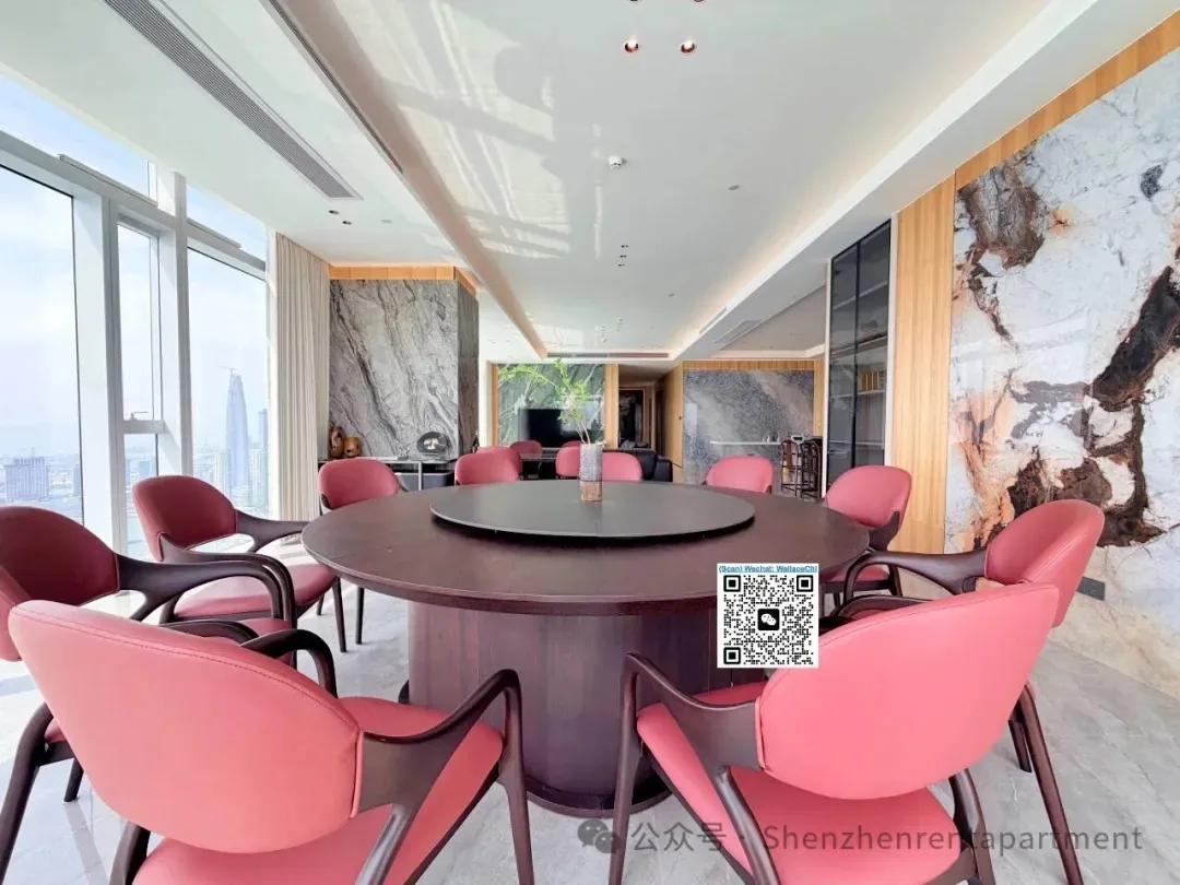 Photo 5 of Shekou | The One | 433㎡ 5BR 4BA  | Brand New | 270° Seaview | ¥7,3000/Mth