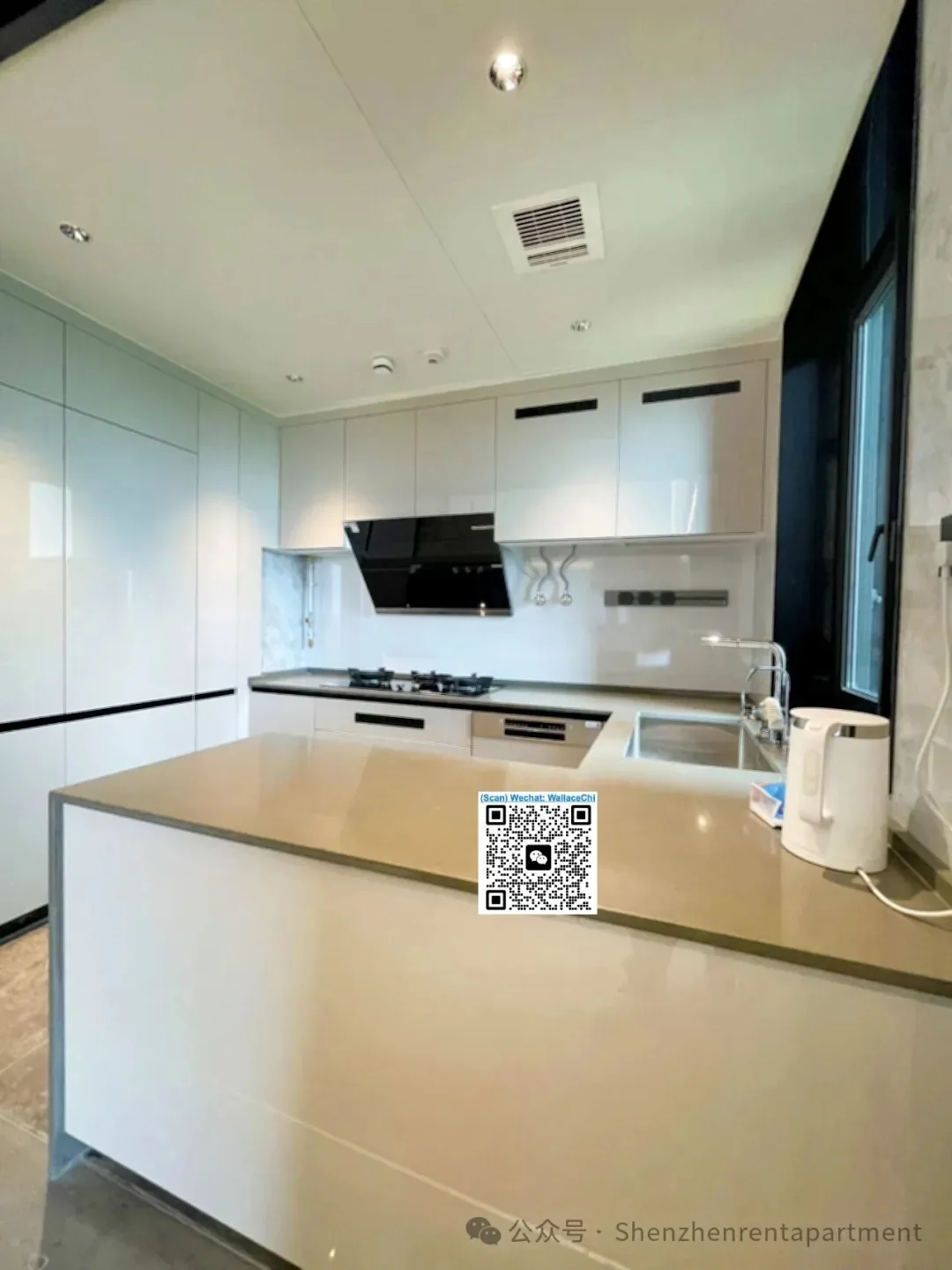 Photo 5 of QianHai | Qianwan Park MTR | 150㎡ 4BR 2BA | Seaview | Furnished | ¥26,000/Mth