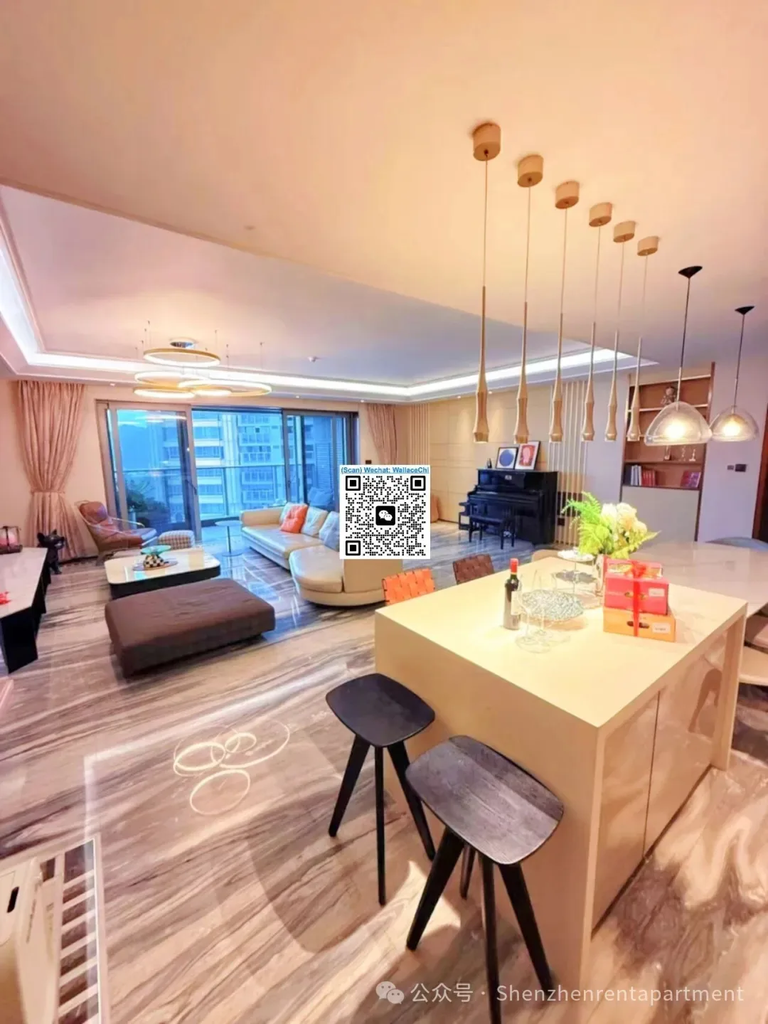 IMPERIAL PARK | 326㎡ 5BR | Chef Kitchen | Seaview | ¥69,000/Mth