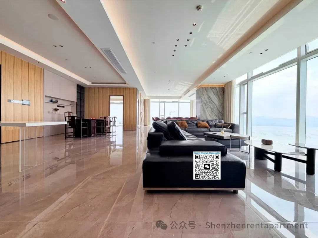 Shekou | The One | 433㎡ 5BR 4BA  | Brand New | 270° Seaview | ¥7,8000/Mth