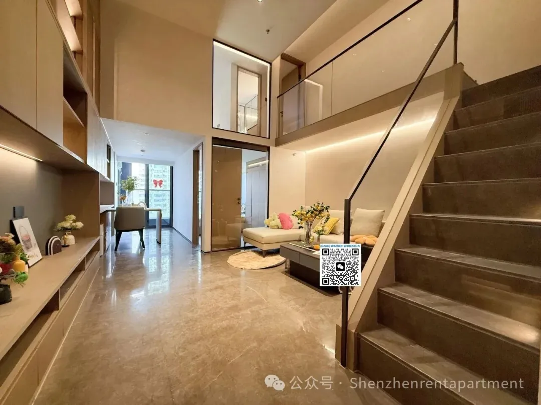 Nanyou West MTR,Line 9 | 71㎡ loft style 3Bed 3Bath | Brand New | ¥12,500/Mth — main photo