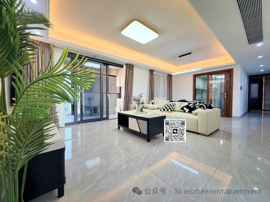 Shekou Impression | 126㎡ 4BR 2BA | Renovated | Furnished | ¥14,000/Mth