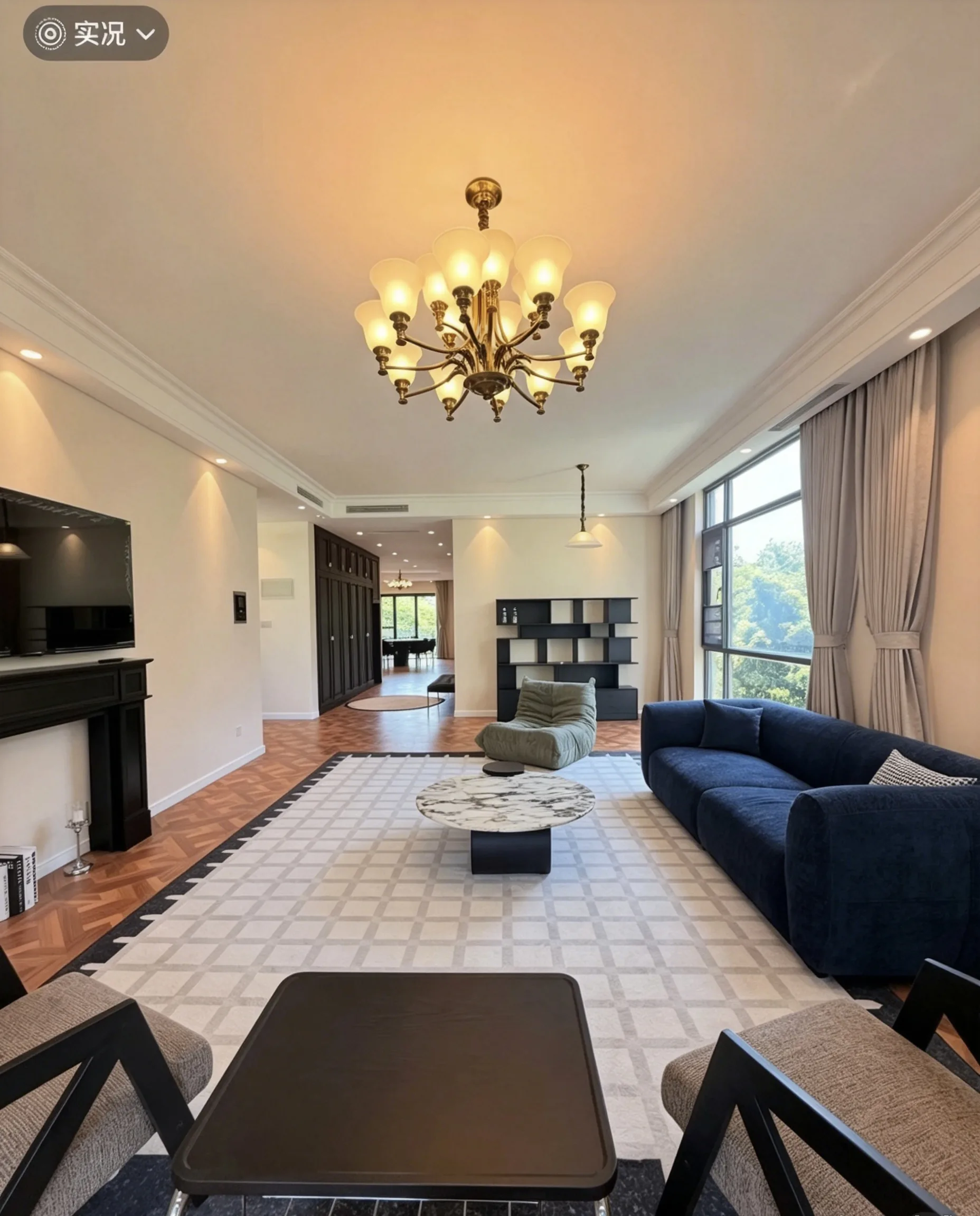 Futian Bihai Yuntian | End‑unit upper duplex (3‑story) Monthly rent: RMB 46,000 — main photo