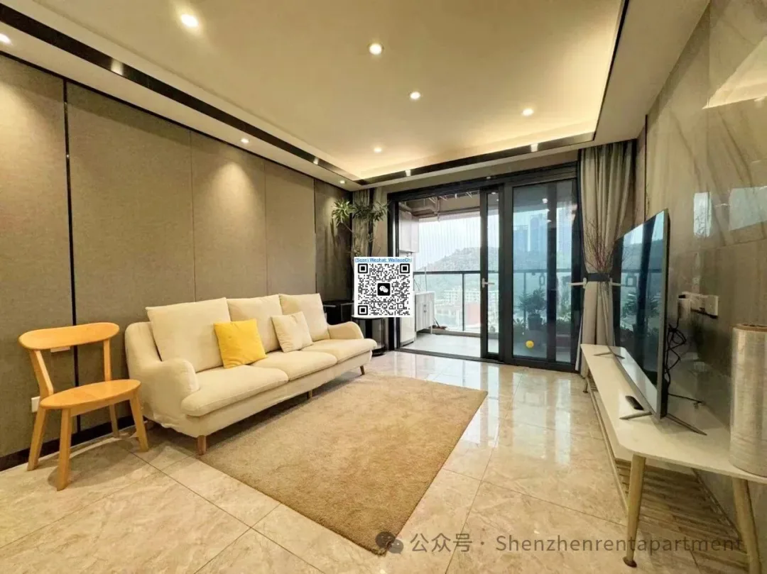 Shekou Impression | 101㎡ 3BR | Furnished | ¥13,000/Mth