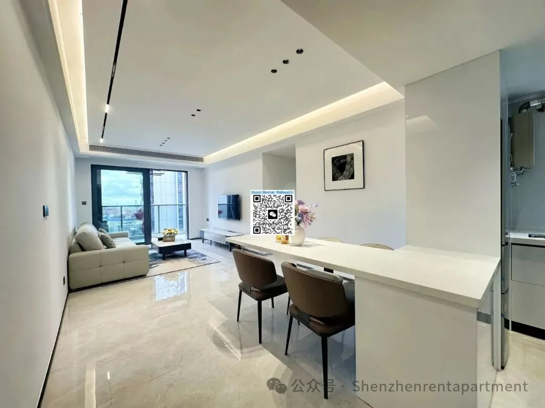 Shekou | Chiwan area | 99㎡ 3BR 2BA | Furnished | Seaview | ¥11,500/Mth — main photo