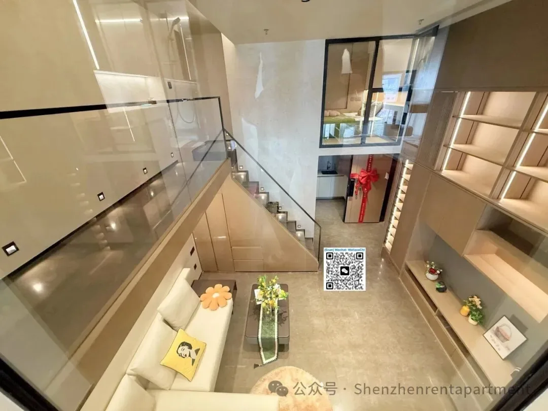 Photo 4 of Nanyou West MTR,Line 9 | 71㎡ loft style 3Bed 3Bath | Brand New | ¥12,500/Mth