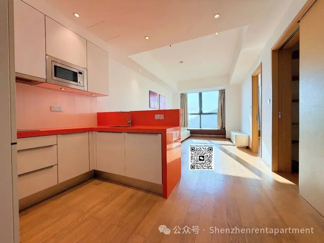 Shuiwan MTR | 81㎡ 1 Bedroom | Open kitchen | Furnished | ¥11,800/Mth — main photo