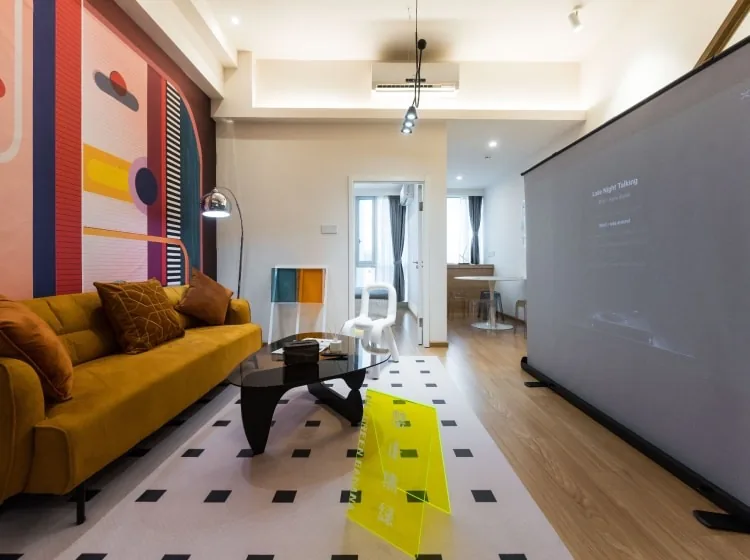 Photo 2 of Spacious Modern 2‑BR Serviced Apartment｜Steps from Hongling North Metro