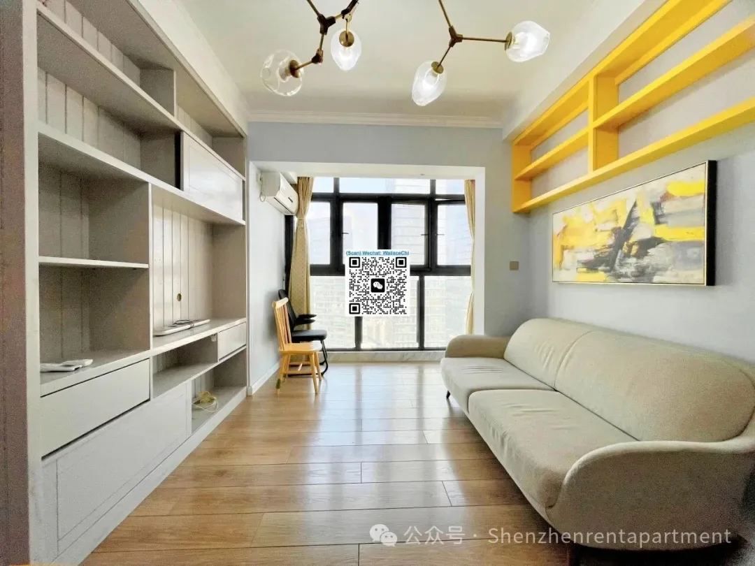 Sihai MTR,Line12 | 69㎡ 3BR 1BA | Furnished | ¥8,500/Mth — main photo