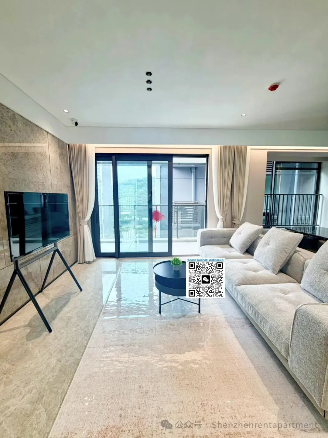 Photo 2 of Chiwan MTR,Line2&5 | 117㎡ 4BR 2BA | Brand New | Furnished | ¥15,000/Mth