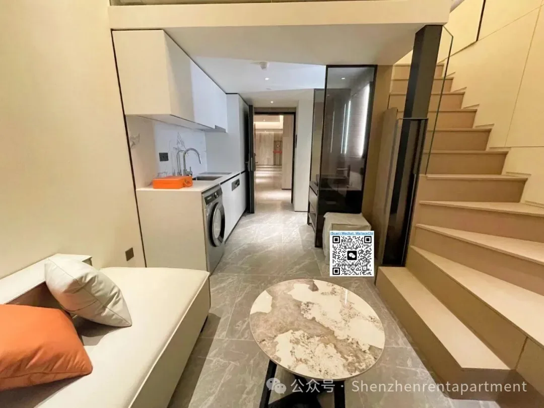 Sihai MTR | 38㎡ Loft Style 1BR | ¥6,500/Mth
