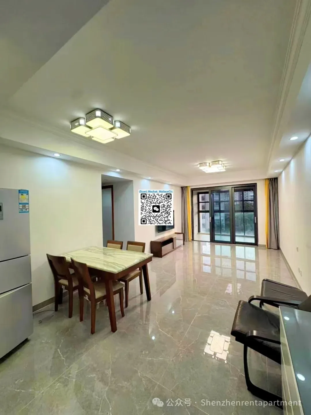 Shekou Impression | 110㎡ 3BR | Furnished | ¥12,000/Mth