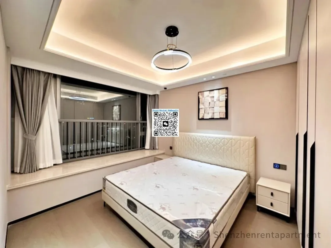 Photo 4 of Qianhai | Qianwan Park Station | 120㎡ 3BR | Furnished | 15,800/Mth