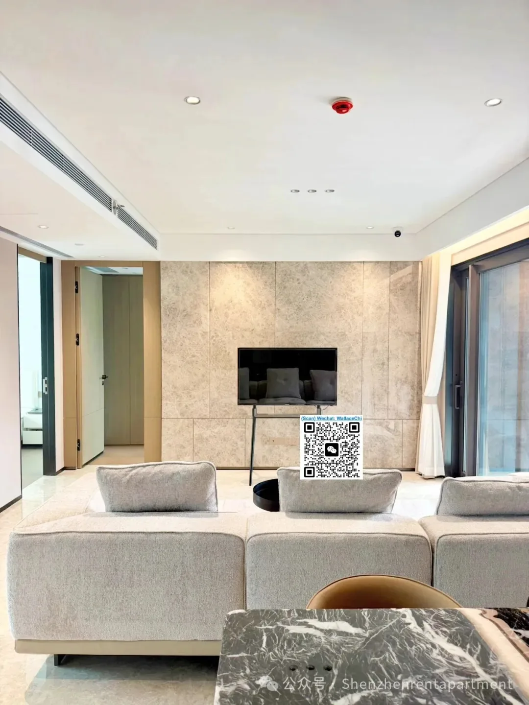 Photo 4 of Chiwan MTR,Line2&5 | 117㎡ 4BR 2BA | Brand New | Furnished | ¥15,000/Mth