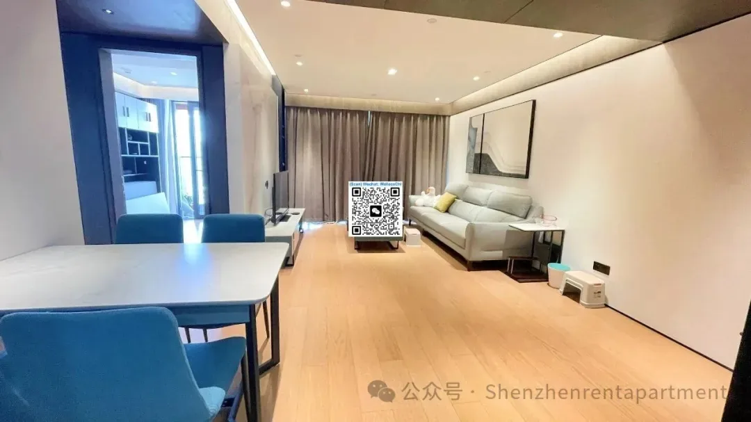 Qianhai | Railway Park MTR Line5 | 120㎡ 3BR | Furnished | 16,000/Mth