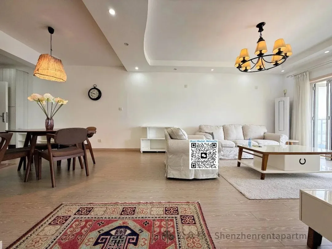 Shuiwan MTR | 92㎡ 3BR | Open kitchen | Seaview | Furnished | ¥9,800/Mth — main photo