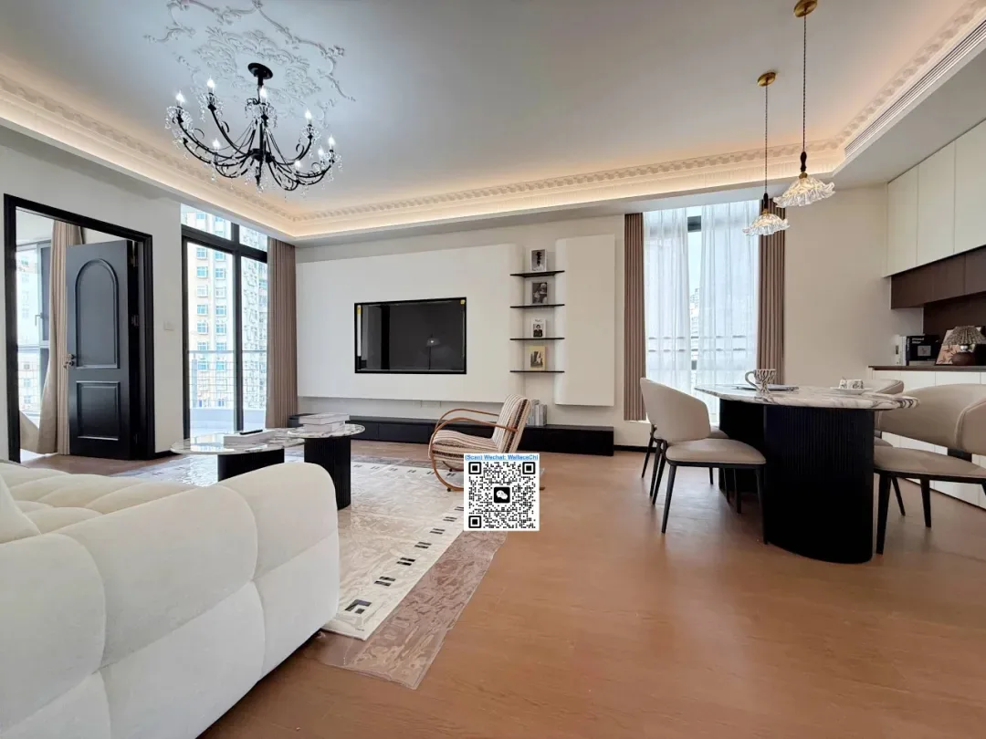 Photo 3 of Sihai MTR, Line 12 | 100㎡ 2Bed | Brand new | Furnished | ¥13,800/Mth