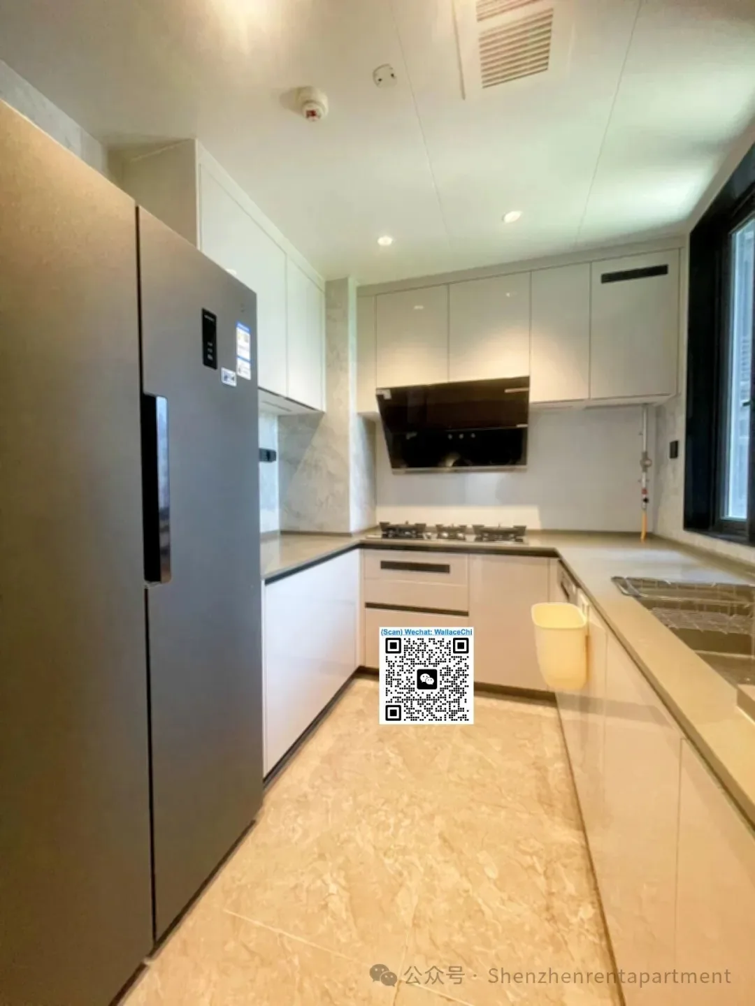 Photo 3 of Qianhai | Qianwan Park MTR | 110㎡ 3BR 2BA | Dish washer Kitchen | ¥16,000/Mth