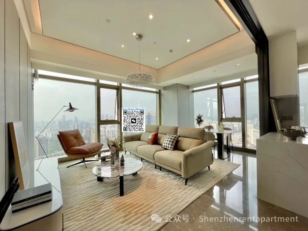 Photo 2 of Sihai MTR | 131㎡ 2BR 2BA | Open Oven Dishwasher Kitchen | ¥18,500/Mth