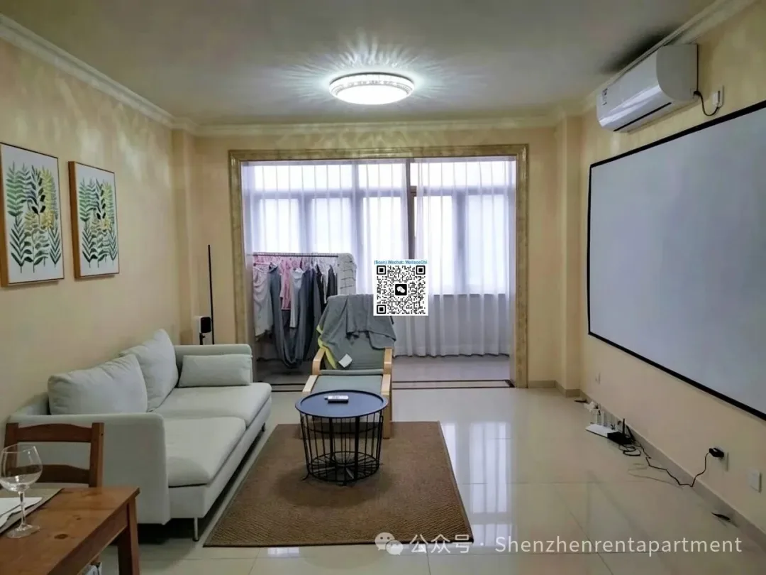 Haibin Garden | 109㎡ 2BR 2BA | Furnished | ¥10,800/Mth