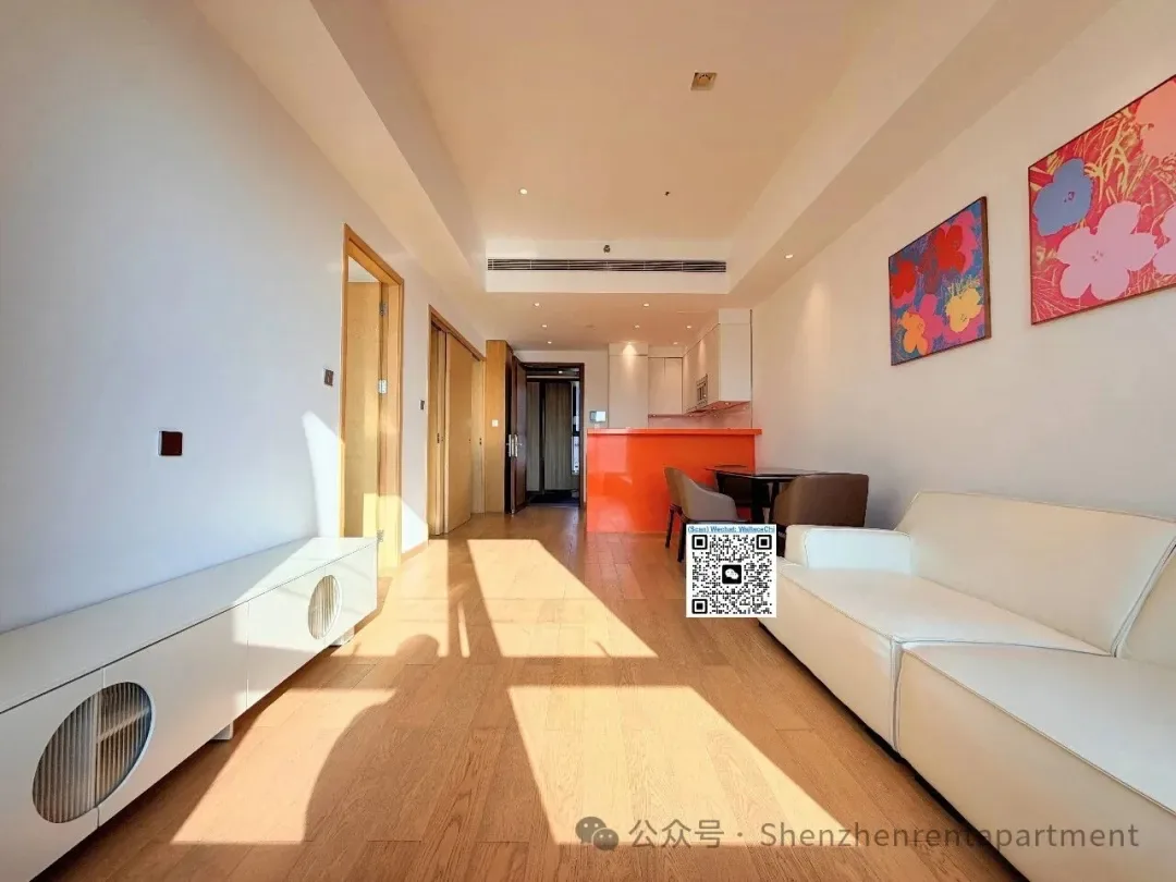 Photo 2 of Shuiwan MTR | 81㎡ 1 Bedroom | Open kitchen | Furnished | ¥11,800/Mth