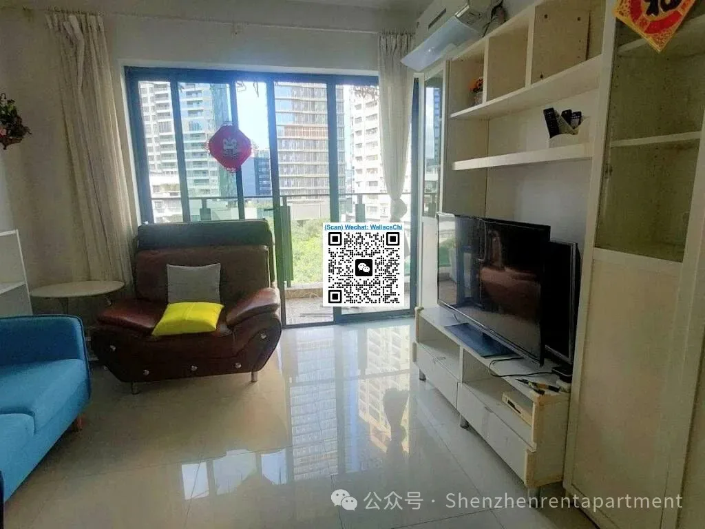 Sihai MTR,Line12 | 69㎡ 2BR 1BA | Furnished | ¥7,800/Mth — main photo