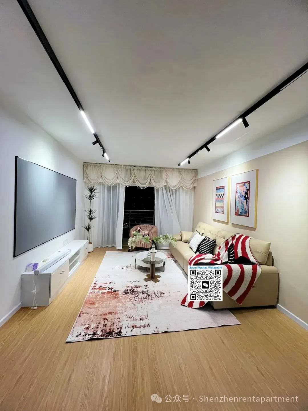 Shuiwan MTR | 77㎡ 2BR 1BA | Renovated | Furnished | ¥8,000/Mth