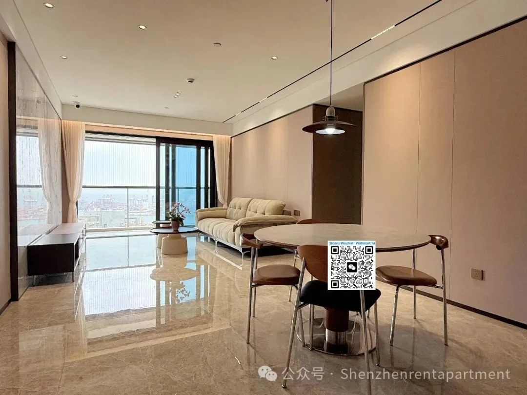 Chiwan MTR,Line2&5 | 129㎡ 4BR 2BA | Brand New | Furnished | ¥18,000/Mth — main photo