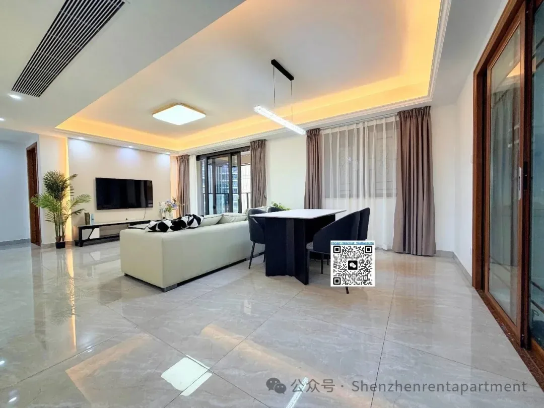 Photo 2 of Shekou Impression | 126㎡ 4BR 2BA | Renovated | Furnished | ¥14,000/Mth