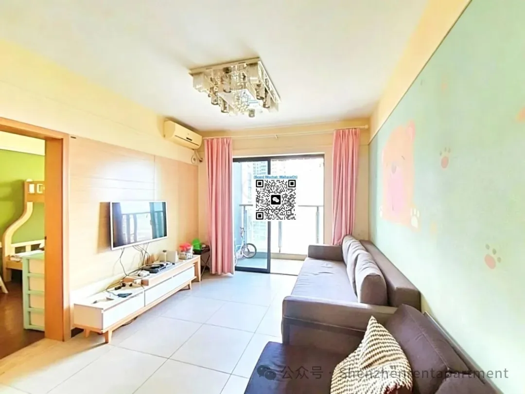 Sihai MTR,Line12 | 69㎡ 2BR 1BA | Furnished | ¥8,400/Mth — main photo