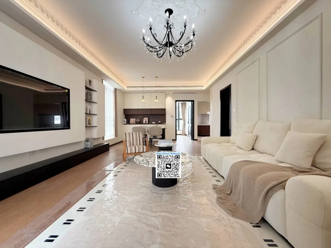 Photo 4 of Sihai MTR, Line 12 | 100㎡ 2Bed | Brand new | Furnished | ¥13,800/Mth