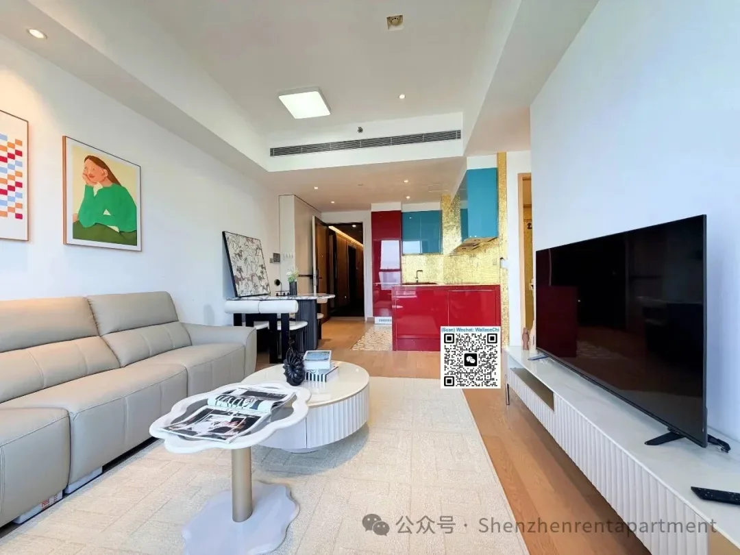 Shuiwan MTR | 105㎡ | 2BR 2BA | Furnished | ¥14,000/Mth — main photo