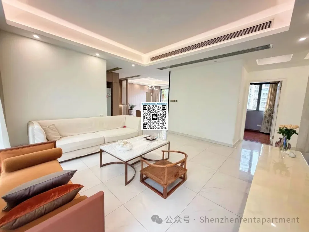 Photo 2 of Sihai MTR,Line12 | 145㎡ 3BR 3BA | Top Floor Duplex Terrace | ¥23,000/Mth