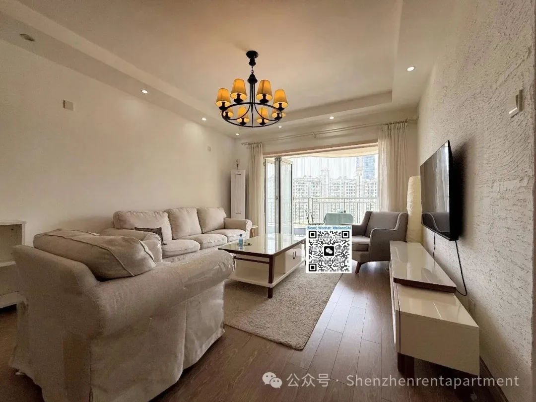 Photo 2 of Shuiwan MTR | 92㎡ 3BR | Open kitchen | Seaview | Furnished | ¥9,800/Mth