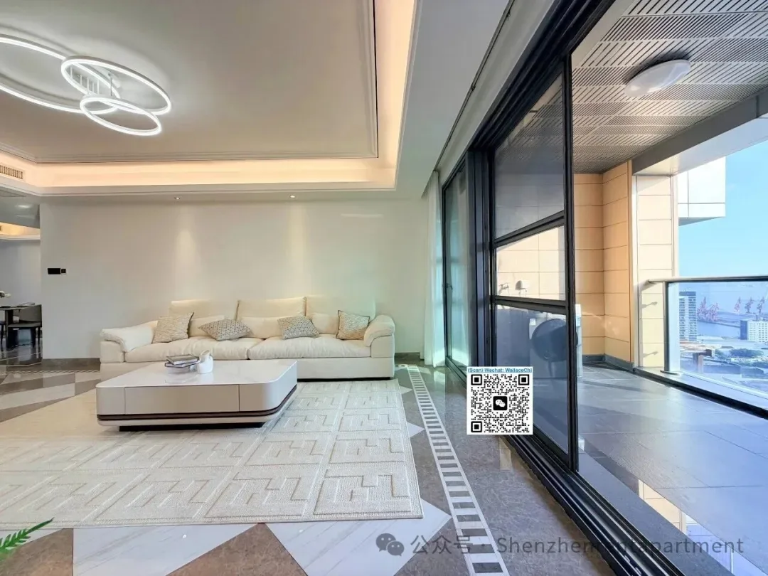 Photo 2 of Jingshan Villa 9th | 184㎡ | 3BR 2BA | Renovated | Seaview |  ¥20,000/Mth