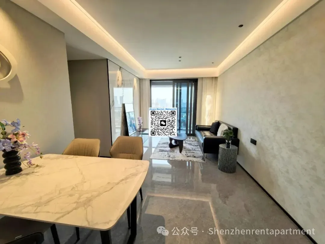 Sihai MTR,Line12 | 90㎡ 3BR 2BA | Furnished | ¥15,000/Mth — main photo