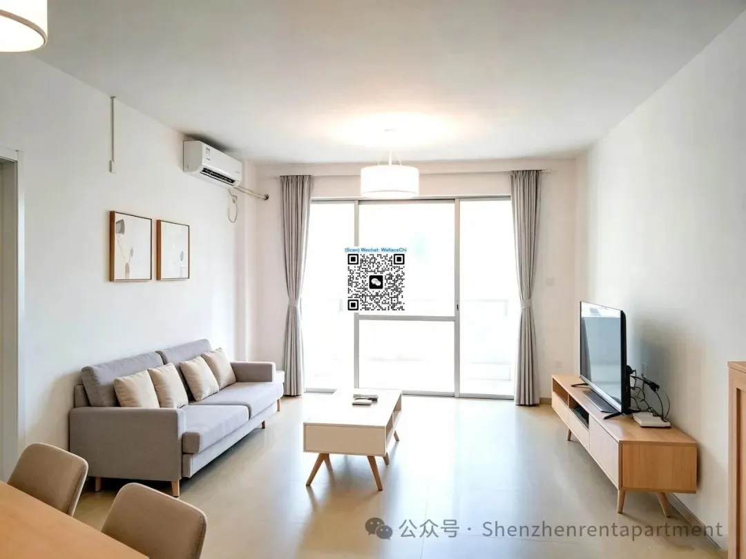 Haibin Garden | 109㎡ 2BR 2BA | Furnished | ¥9,000/Mth — main photo