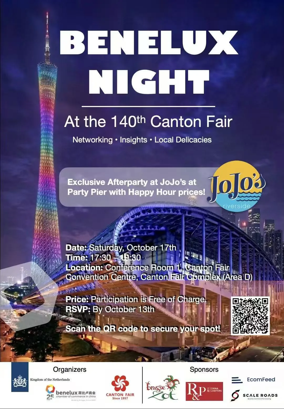Benelux Night & Afterparty at the 140th Canton Fair!
